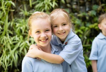Students in the playground